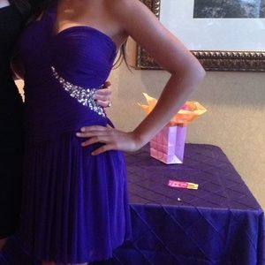 Purple dress Pageant Prom Homcoming Formal